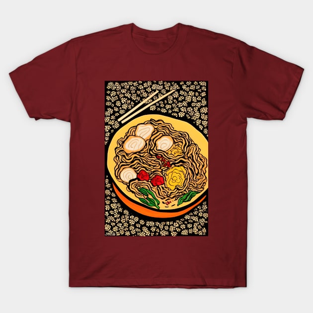 Ramen Noodles T-Shirt by Artieries1